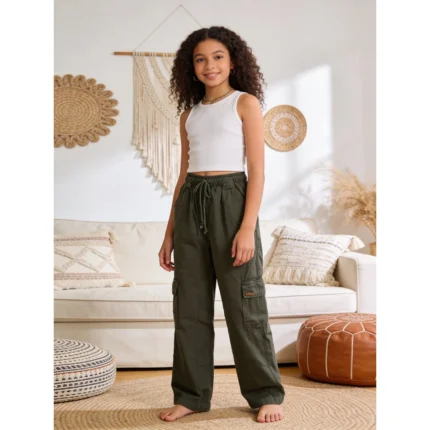 Calça CARGO Sarja Comfort Fun Jeans 30296 Feminina