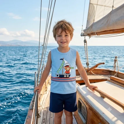 Conjunto Masculino URSO MARINHEIRO Regata + Bermuda Kyly 1001863