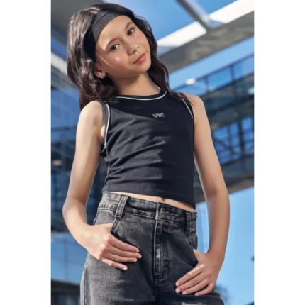 Blusa Regata LISA VicVicky 95192 Feminina – Preto