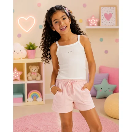 Blusa Alça Canelada LISA Kukiê 94793 Feminina