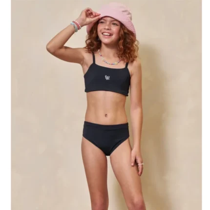 Biquíni LISO com Bojo FPS 50+ Lilimoon 96457 Feminino – Preto